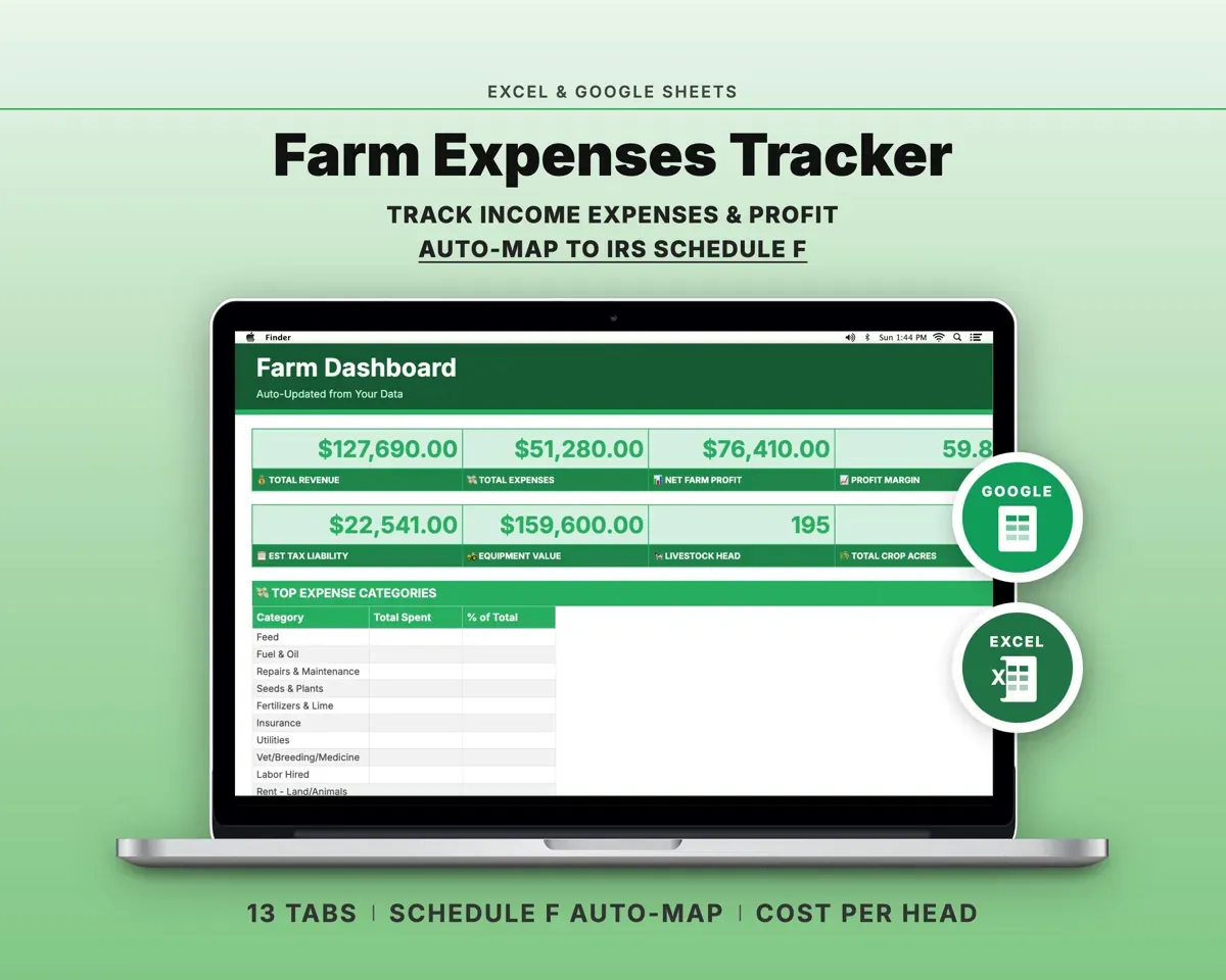 Farm Expense Tracker preview 1
