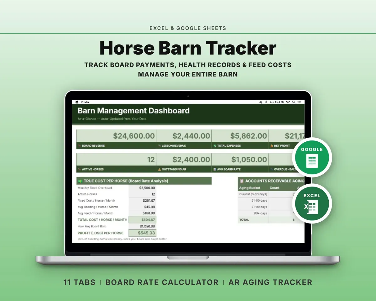 Horse Barn Tracker preview 1