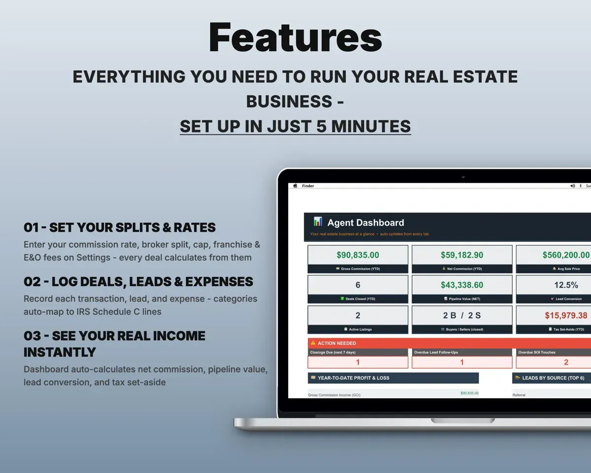 Real Estate Agent Tracker preview 2