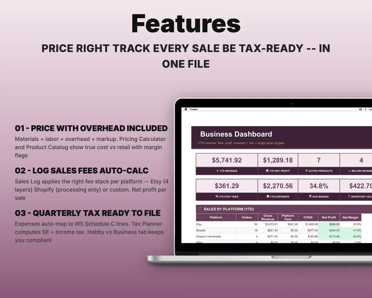 Small Business Planner preview 2