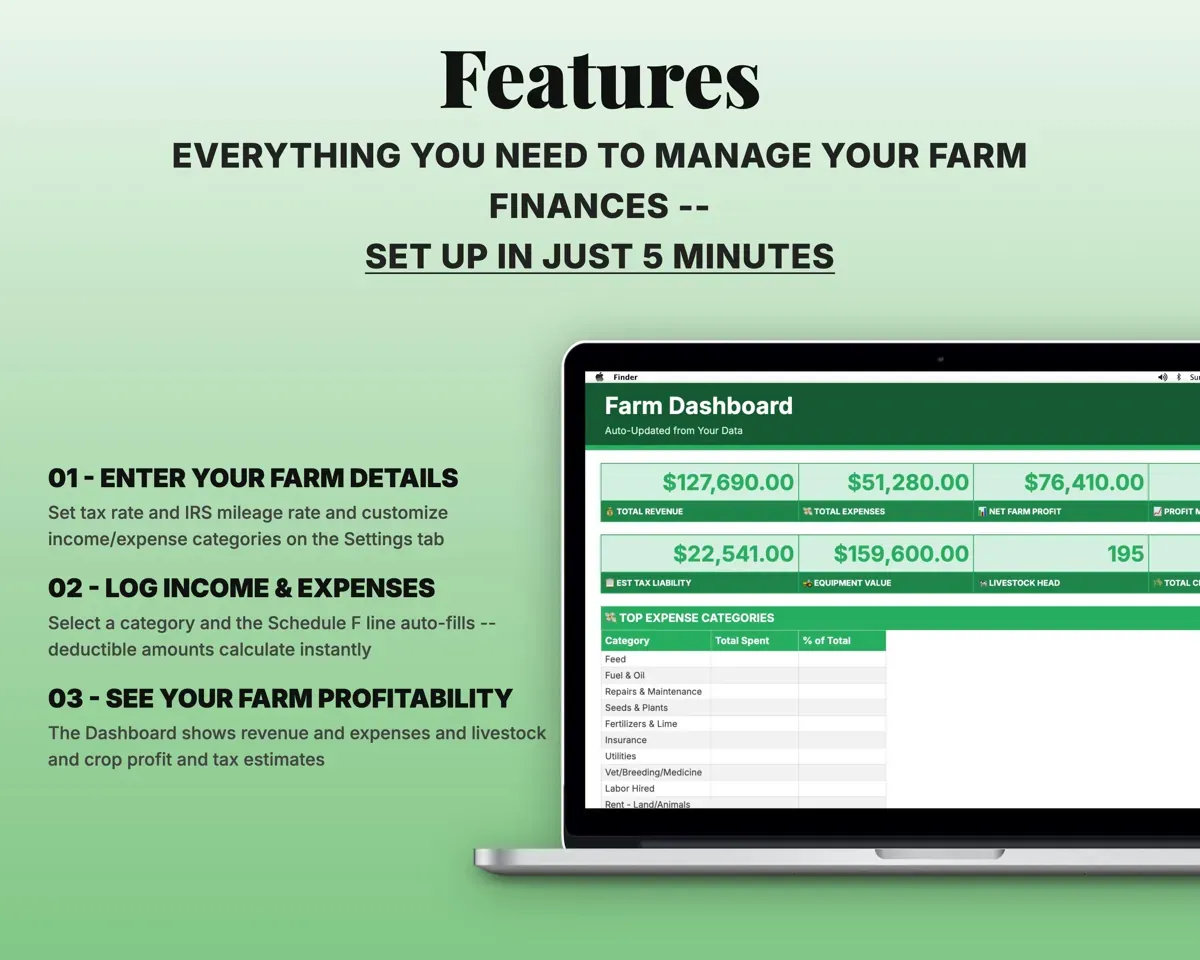 Farm Expense Tracker preview 2