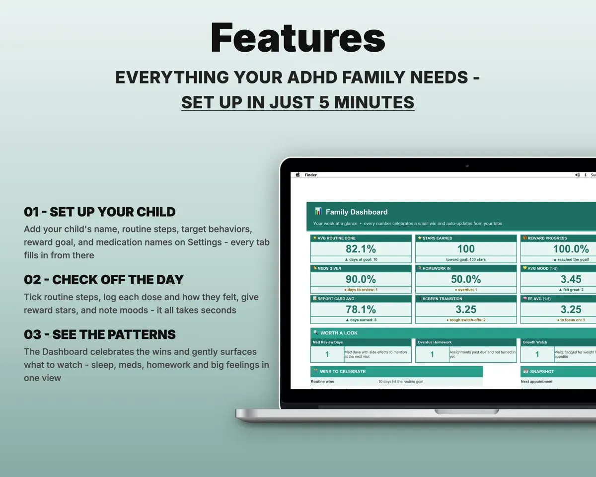 ADHD Kids Planner preview 2