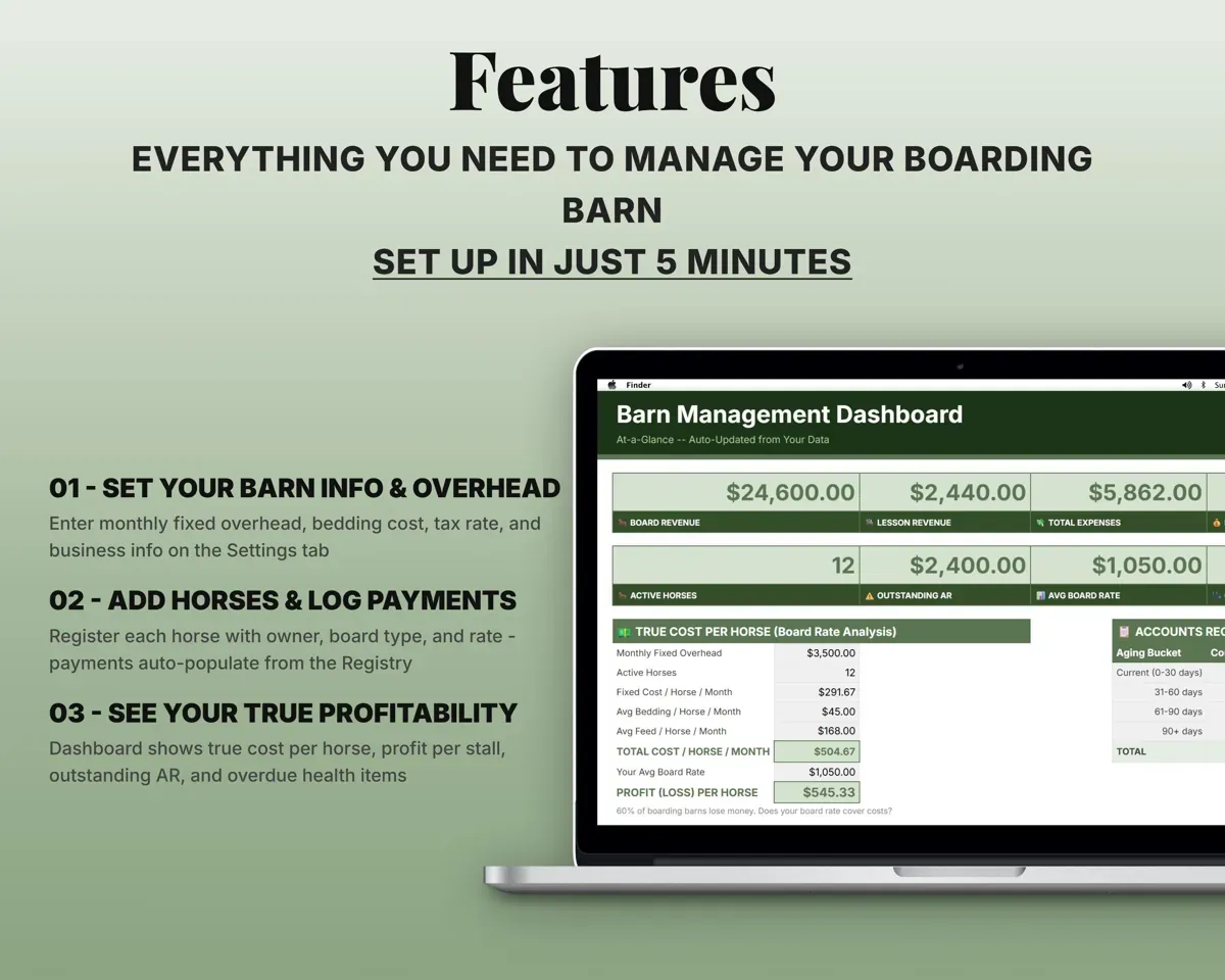 Horse Barn Tracker preview 2