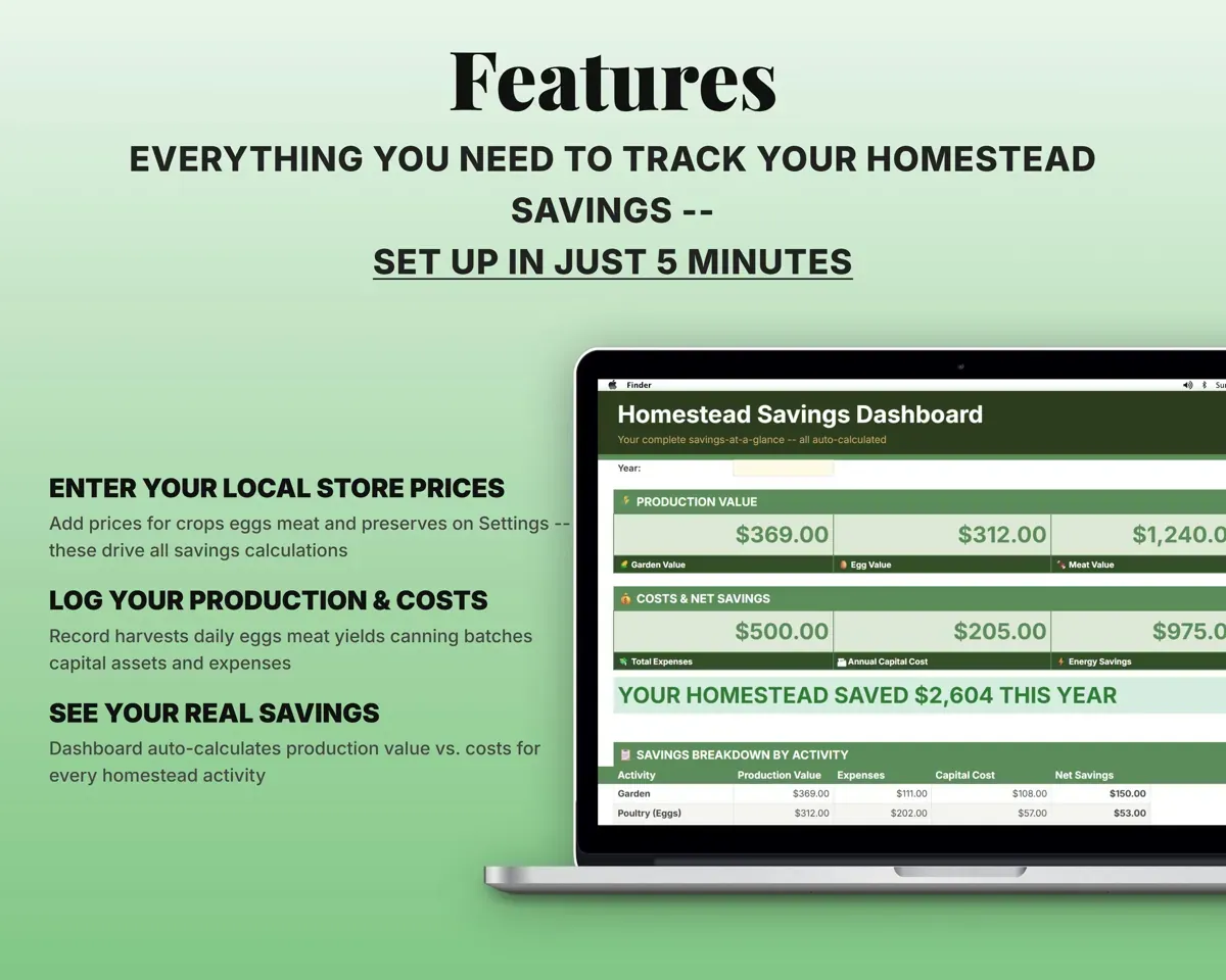 Homestead Savings Calculator preview 2