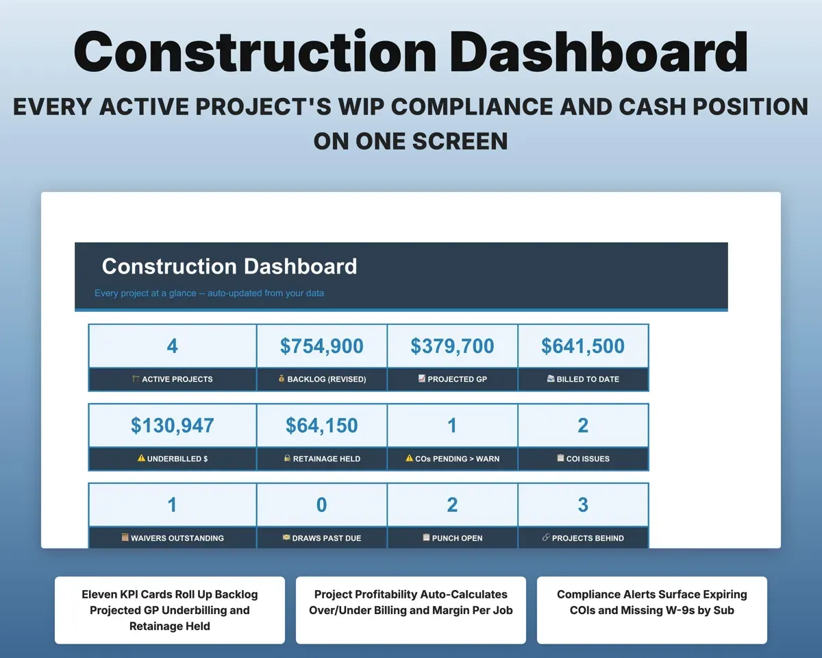 Construction Project Tracker preview 3