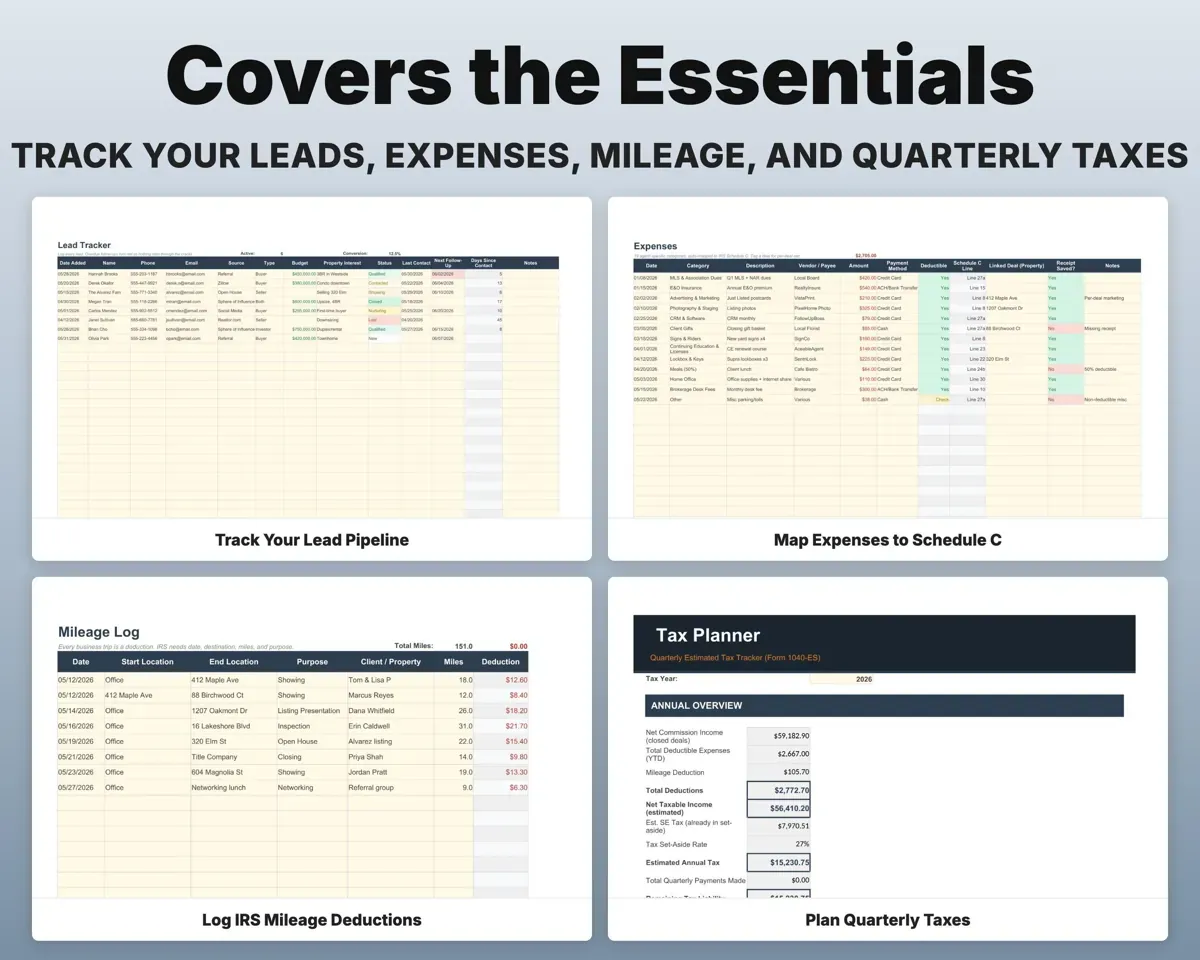 Real Estate Agent Tracker preview 4