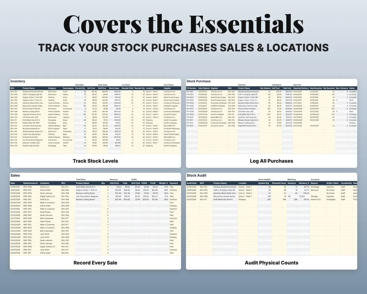 Small Business Inventory Tracker preview 4