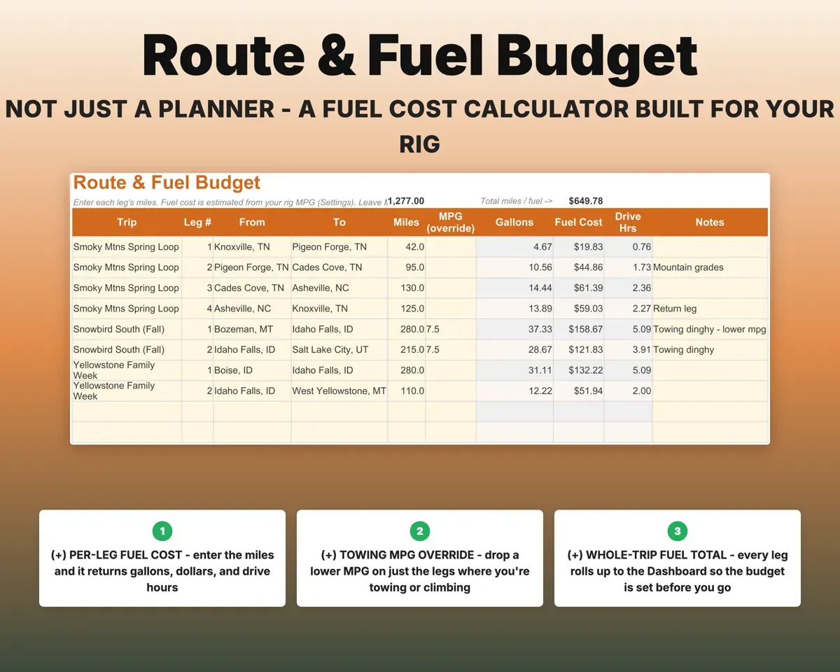 RV Trip Planner preview 5