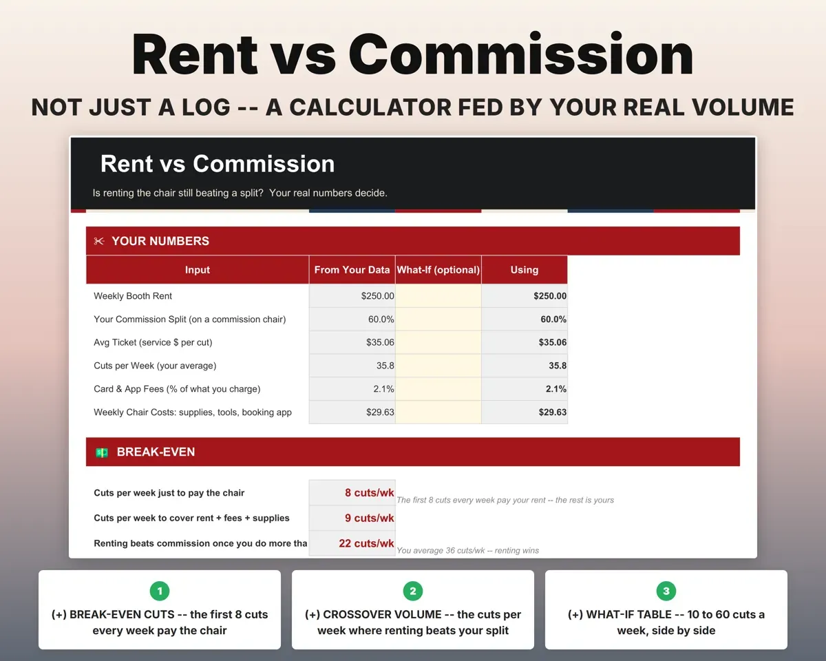Barber Booth Rent Tracker preview 5