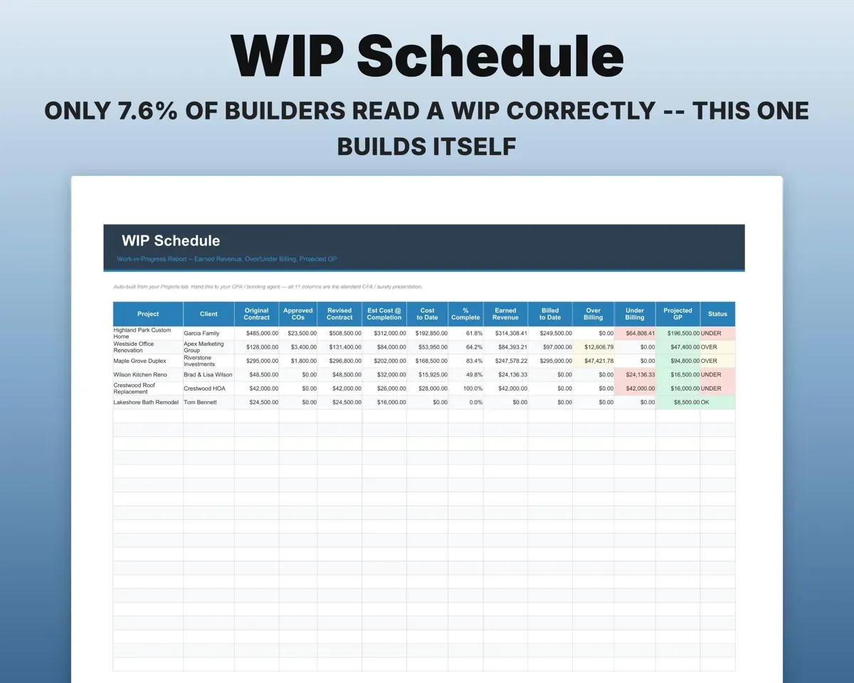 Construction Project Tracker preview 5