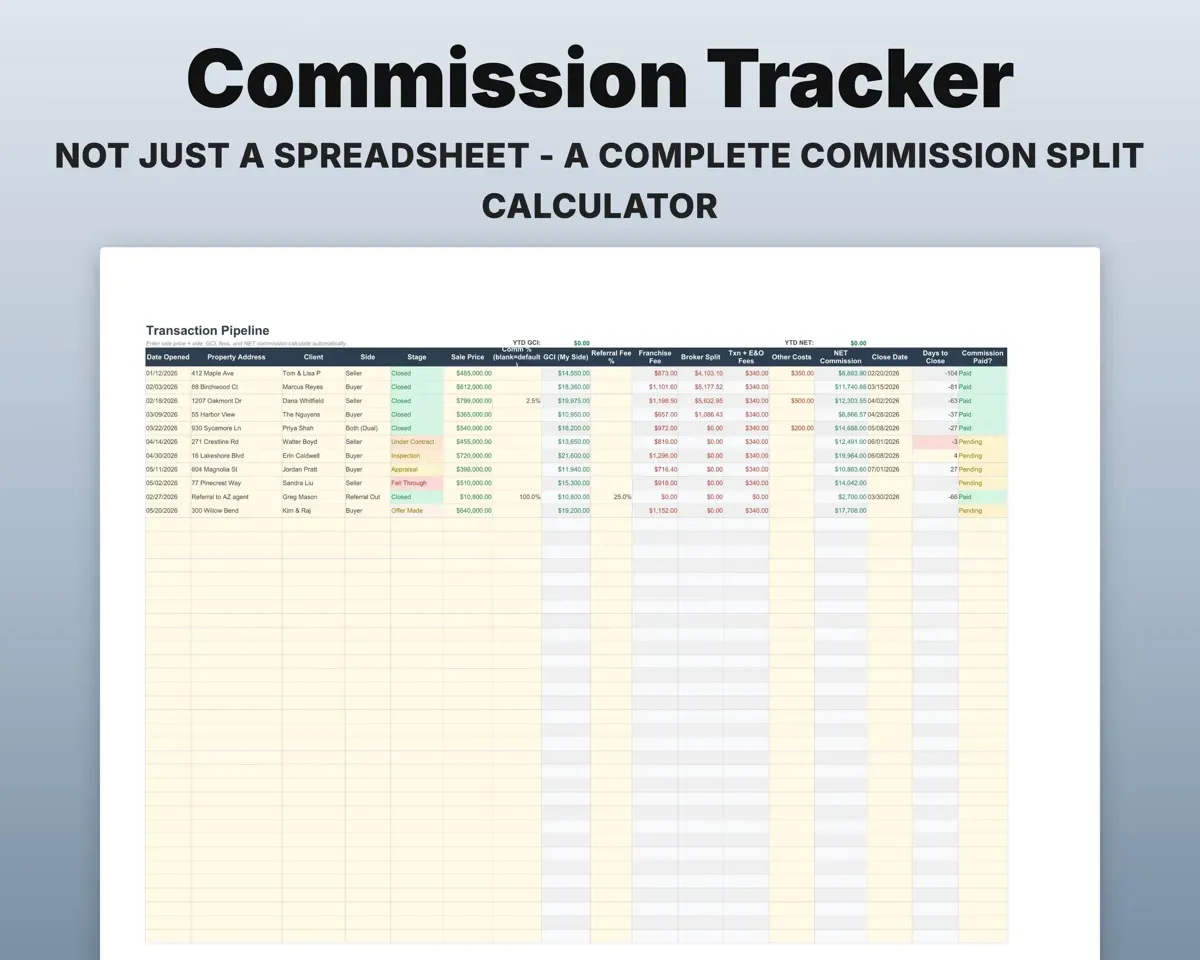 Real Estate Agent Tracker preview 5