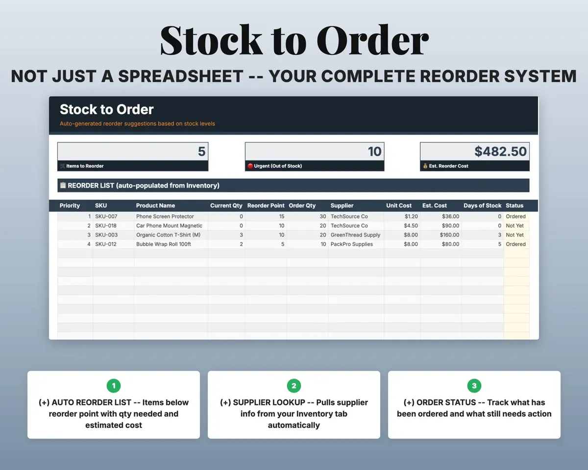Small Business Inventory Tracker preview 5