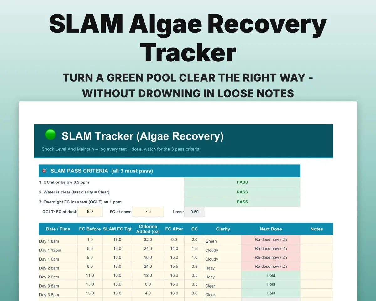 Pool & Spa Maintenance Log preview 6