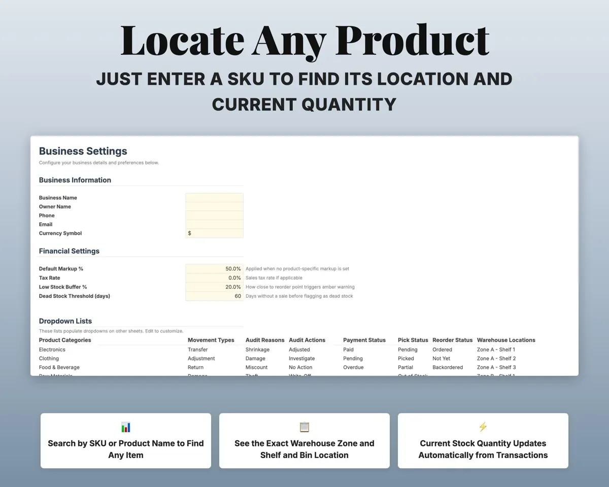Small Business Inventory Tracker preview 6