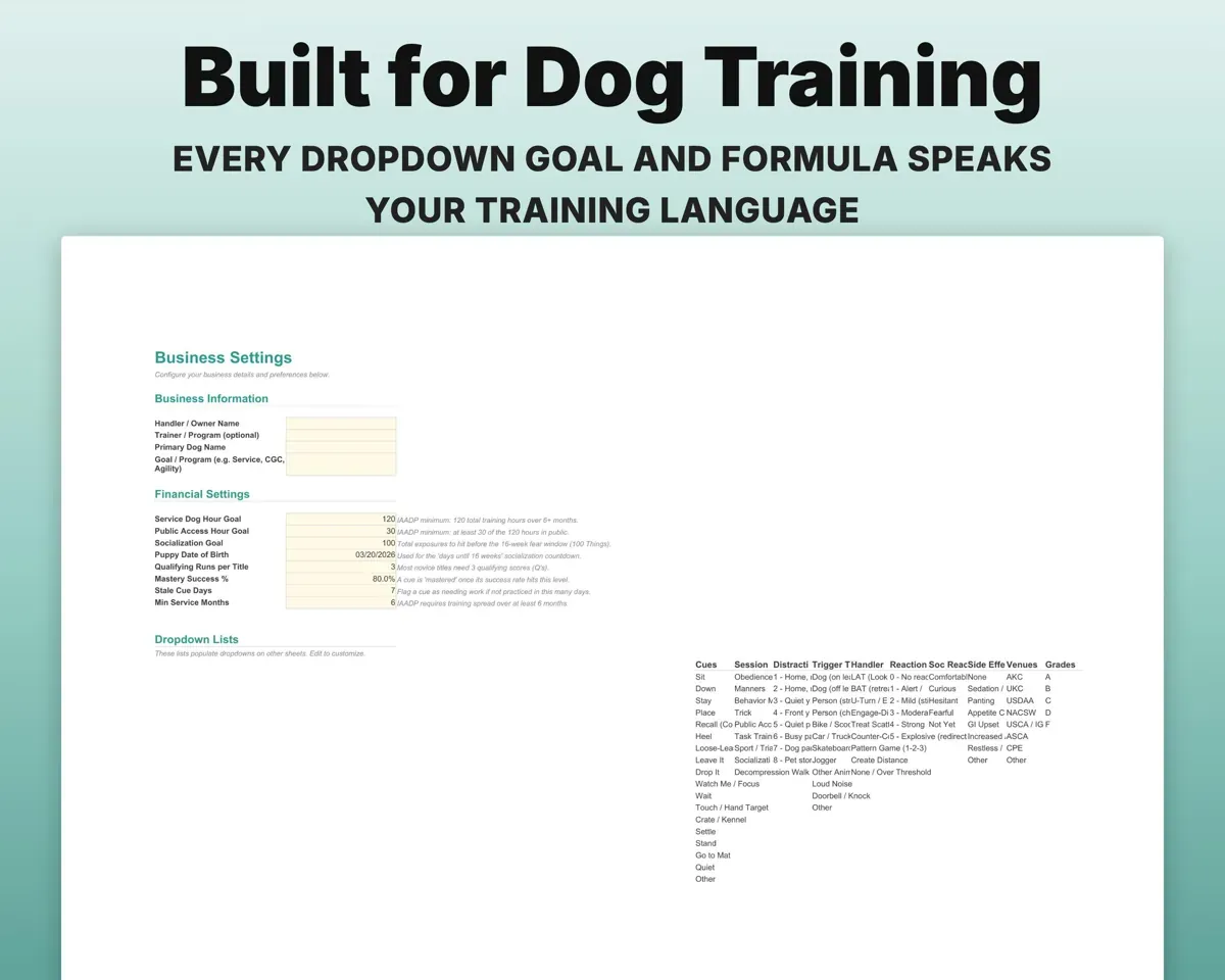 Dog Training Log & Behavior Tracker preview 6
