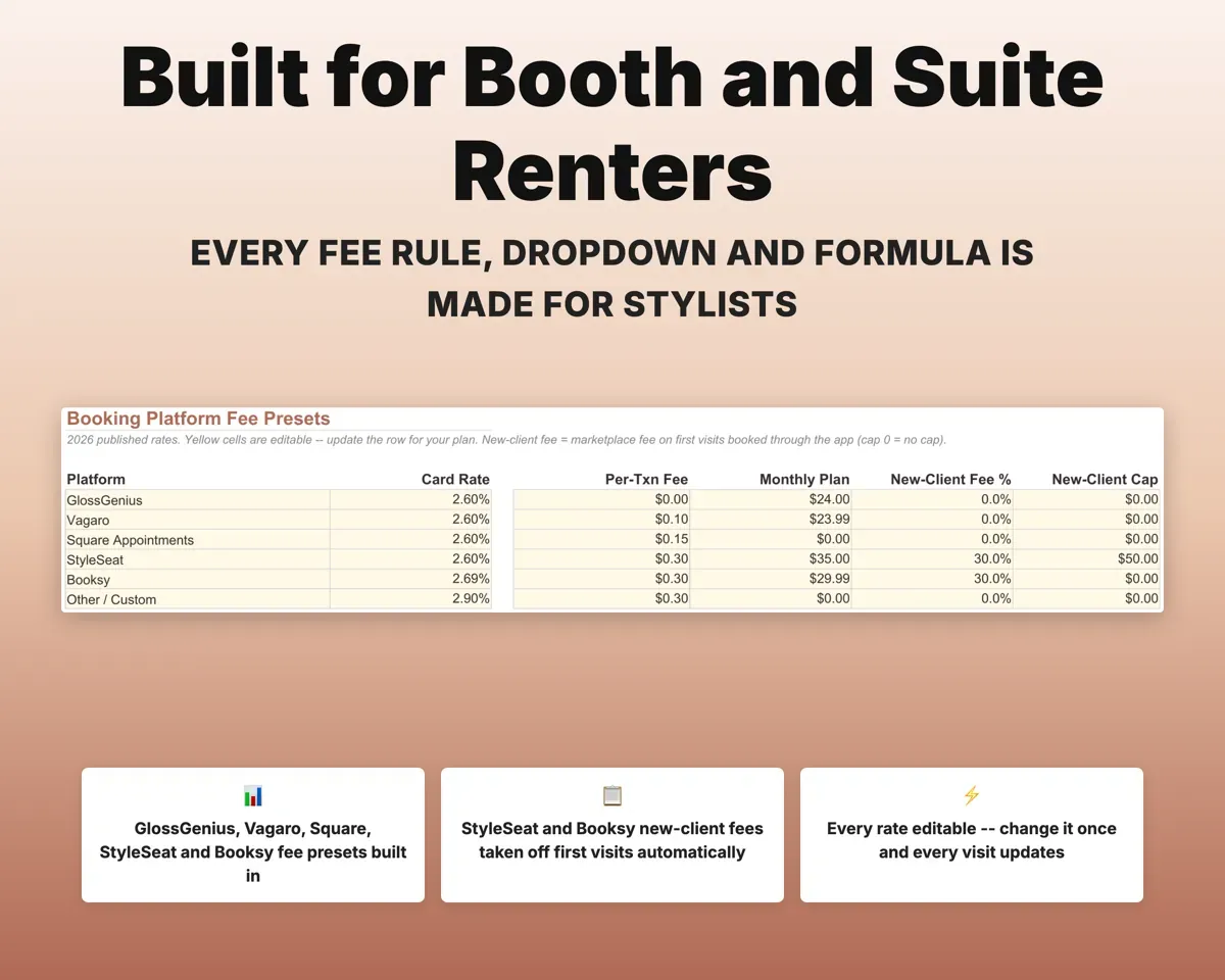 Hair Stylist Salon Suite Tracker preview 6