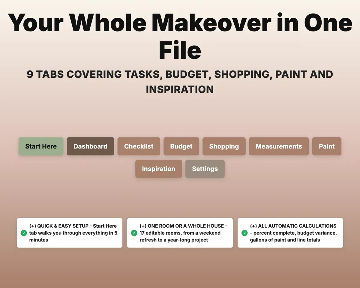 Interior Design Checklist preview 7