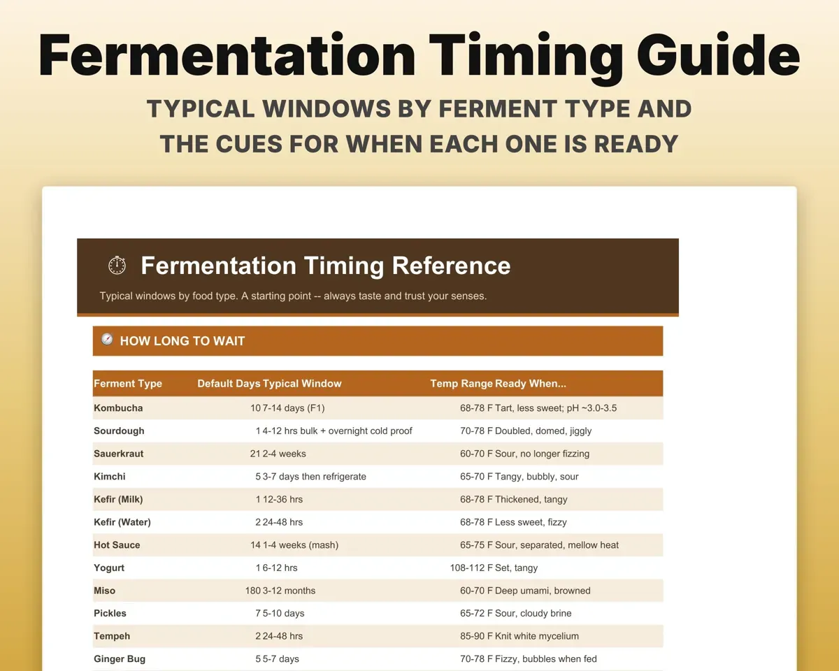 Fermentation Tracker Spreadsheet preview 8