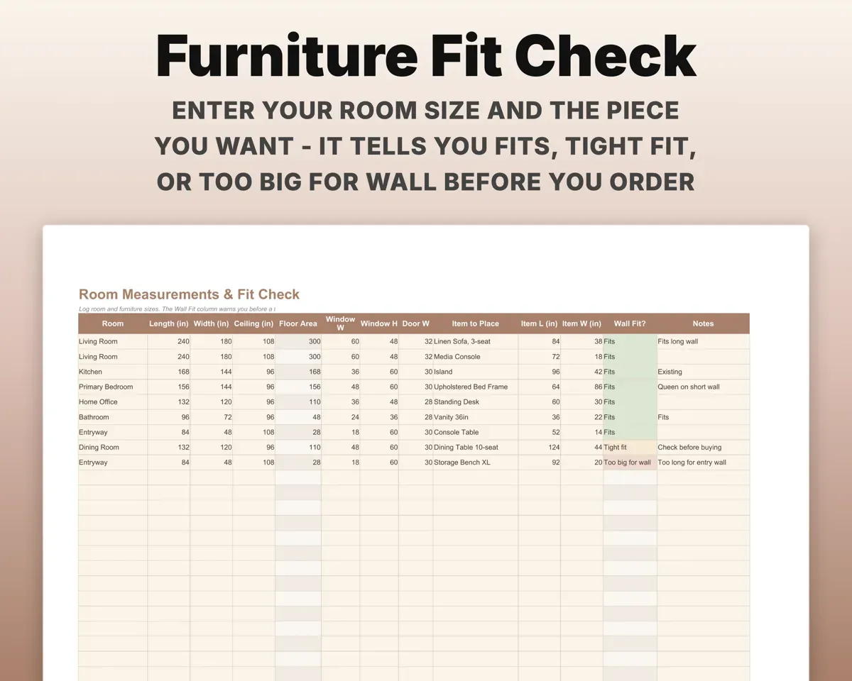 Interior Design Checklist preview 8