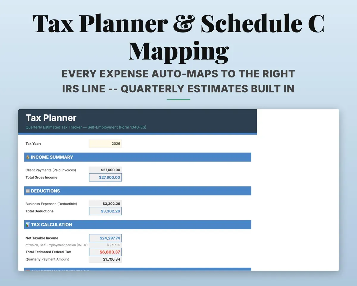 Client Tracker CRM Spreadsheet preview 8