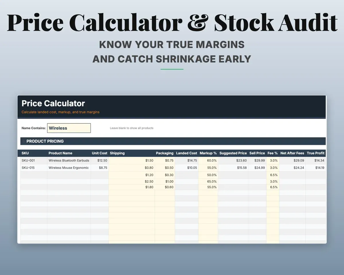 Small Business Inventory Tracker preview 8
